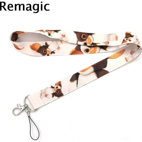 Gremlins Gizmo Neck Strap Lanyard keychain Mobile Phone Strap ID Badge Holder Rope Key Chain Keyrings cosplay Accessories Gift