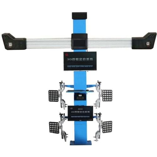 Intelligent Error Correction System Four Wheel Positioning Instrument for 3D Four Wheel Positioning Machine of Full Vehicle Type