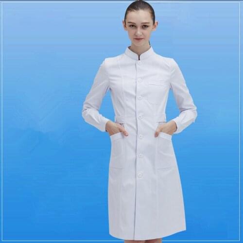 Laboratory clothing lab coats beauty salonSlim Multicolour gown Overalls lab coat women scrubs uniform clinical uniform