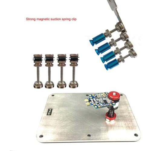 Strong Magnetic Suction Spring Clamp PCB Holder Fixtute Circuit Board Electronic Repair Tool For Large Size PCB Soldering Repair