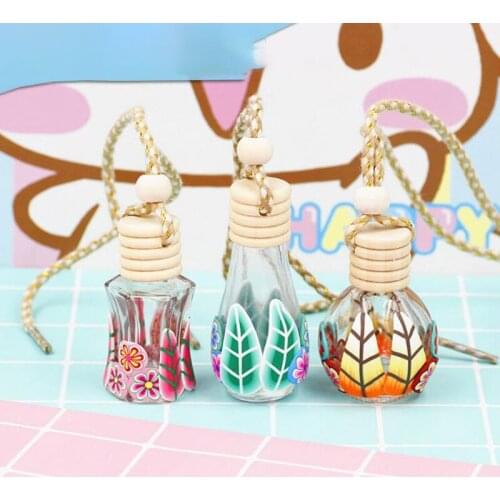 Soft Ceramics Perfume Empty Bottle 8ml Essential Oil Aromatherapy Bottles Soft Pottery Bottle Random Color Style 25pcs/lot