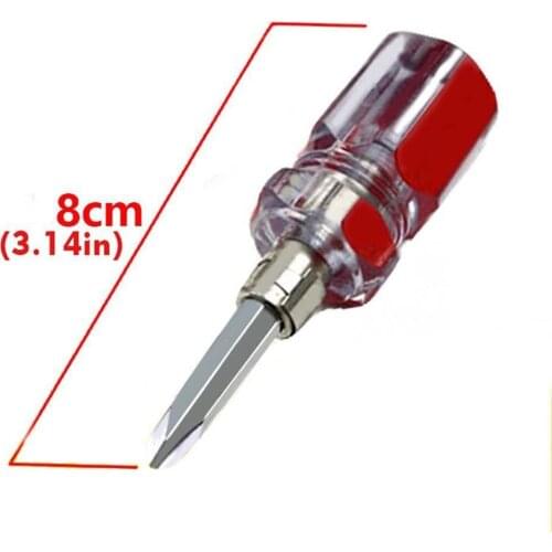 Screwdriver Kit Set Mini Small Portable Radish Head Screw Driver Handle Repair Hand Tools