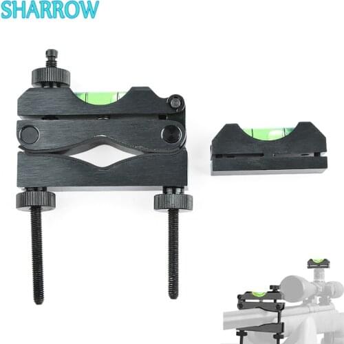 Indicator Kits Tactics Rifle Scope Level Adjustment System with Bubble Level for Outdoor Hunting Gun Calibration Accessories