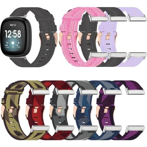 For fitbit versa 3 smart watch band genuine leather strap for fitbit sense/versa3 watchband Bracelet wristband watch Accessories
