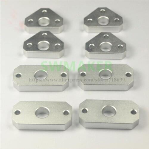 Replicator Flashfoge/CTC Upgrade CNC aluminum X/Y axis 8mm rods guide ring extended guide ring kit