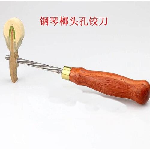 Piano hammer hole reamer