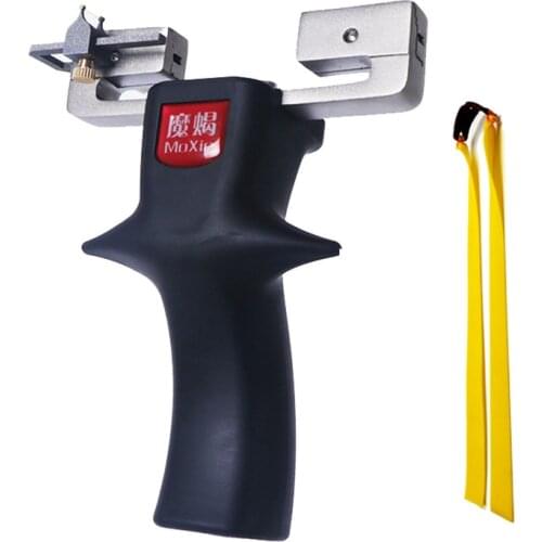 Outdoor Hunting Special Catapult High-power Rubber Band Slingshots High-strength Plastic Grip High-precision Slingshot Toy