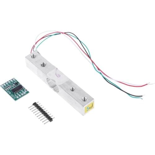 Load Cell 5KG Amplifier HX711 Breakout Digital Portable Kitchen Scale Weight Sensor AD Module Weighing for Raspberry Pi, DIY