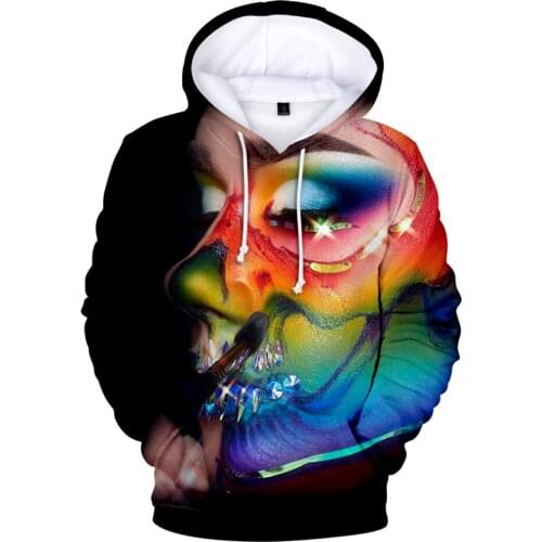 James Charles Hoodie Men/women 3D Print Internet celebrities Hip hop Hooded Adult s Long Sleeve casual Hoodies Sweatshirts
