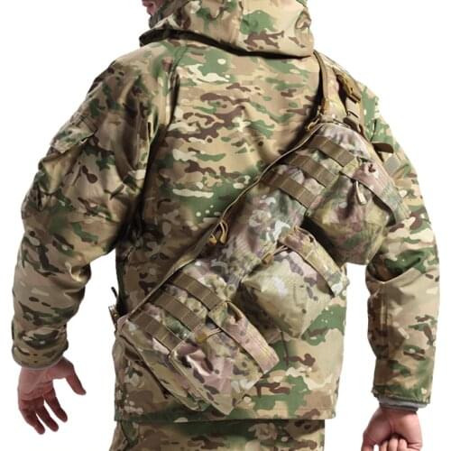 Outdoor Tactical Sling Bags Training Backpack Camo Army Assault Rucksack Wargame Hunting Military Airborne Single Backpack