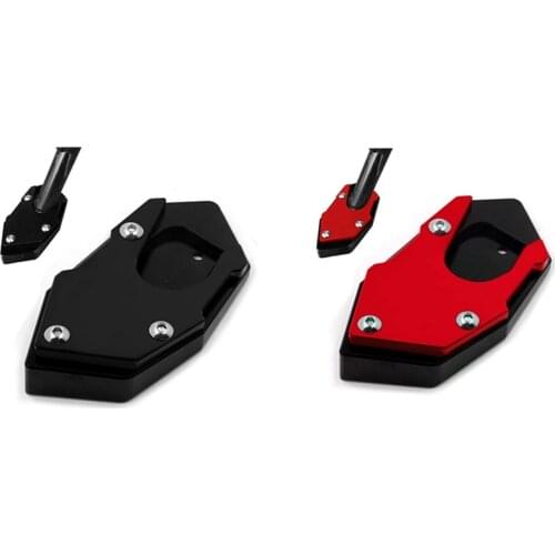 Motorcycle Kickstand Extension Pad Aluminum Foot Side Support Stand Plate for Honda CBR650R CB650R 2019 2020