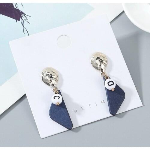 TONGKWOK Bohemia Exaggeration Dangle Earrings For Women Silk Thread Tassel Metal Long Chandelier Earrings #142671