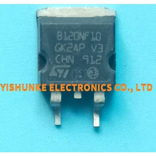 10PCS B120NF10 B40NE03L BYV118-40 B75NF75 B8NM60 B45NF3LL TO-263