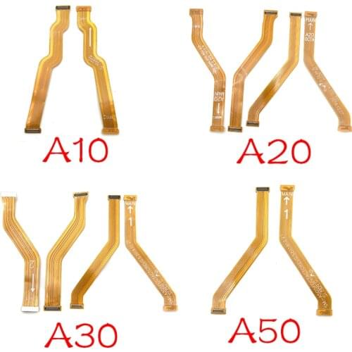 10pcs/lot， Motherboard FPC Main Board Connector Flex Cable For Samsung A10 A20 A30 A40 A50 A60 A70 A80 A90 A7 2018 A750F A920F