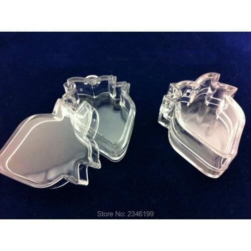 5G 100pcs/lot Small Clear Eyeshadow Powder Container, Plastic DIY Facial Cream Cosmetic Container, Empty Portable Powder Case