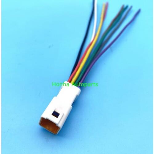 Free Shipping 5/10/20/50pcs JST JWPF type Automotive Waterproof Cable Connector 8 pin male Butt Plug JST-08T-JWPF-VSLE