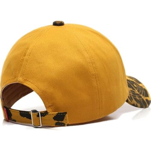 Unisex Leopard Cotton Women Running Cap Men Baseball Cap Summer Hip Hop Snapback Quick Dry Dad Hat