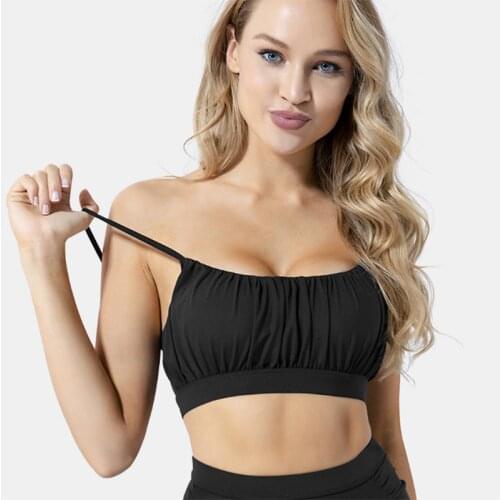 Summer new sports fitness underwear women beauty back cross yoga bra clothes sexy bra fast dry breathable gather shockproof