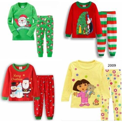 Kid Pajamas Boy Girl Children Clothing Cartoon Cars Marvel Avenger Mickey Minnie Sleepwear Pijamas Pyjamas Short Sleeve Pant Set