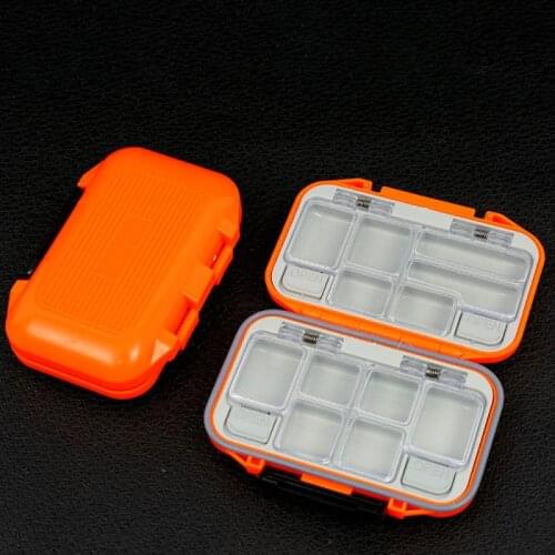 Double-Sided Waterproof Fishing Tackle Box Bait Lure Box High Strength Fishing Hook Case Storage Box Supplies Tool