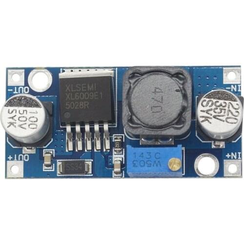 Glyduino XL6009 DC-DC Adjustable Step-up Boost Power Converter Board Module for Arduino