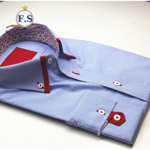 Made to measure camisas pour hombre avec longeur manche