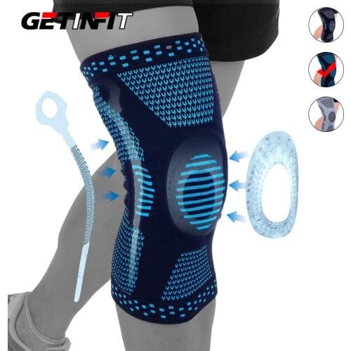 Getinfit Knee Brace,Knee Support for Men Women with Patella Gel Pads & Side Stabilizers,Knee Pads for Running,Joint Pain Relief