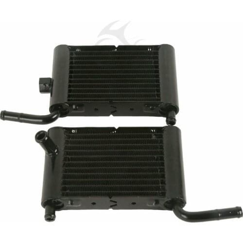Motorcycle Lower Vented Fairing Radiator Cooler For Harley Touring Twin Cam FLHT 2014-2020 Left/Right