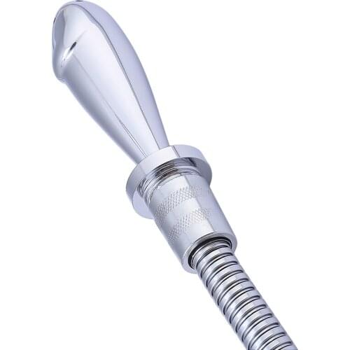 New Simulation Penis Enema Cleaning Flusher Stainless Steel Insert Personal Cleaning Washing Tools Bidet Bathroom