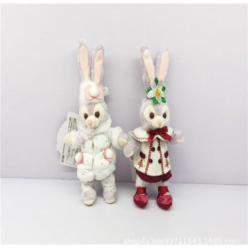 New Winter Christmas down Jacket StellaLou Brooch Pendant Plush Toy Stella Duffy Rabbit Ornaments