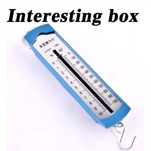 Bar Dynamometer Spring Dynamometer Spring Scale 10N 10 Newton Physical Experiment Equipment