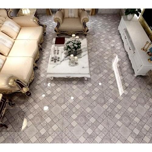 PVC small tile antique brick stone pattern brick non-slip waterproof self-adhesive 3D floor sticker tiles bathroom 3D wallpaper