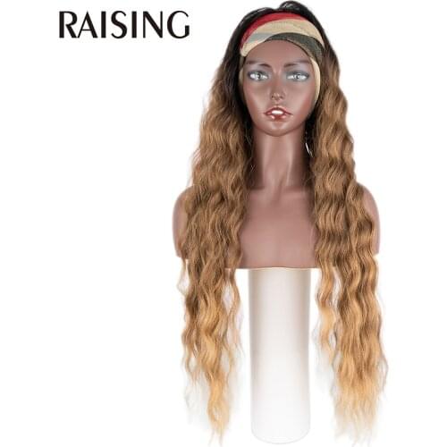 Raising Long Synthetic Wigs