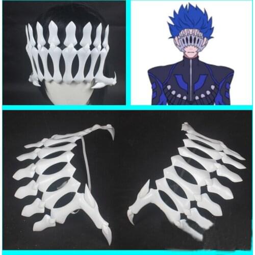 SK8 the Infinity Ainosuke Shindo Adam Cosplay Skeleton Mask Halloween Costume Accessory Prop