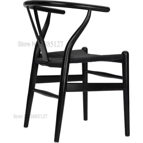Nordic Style Solid Wood Chair Cafe Restaurant Chair Book Chair Balcony Chair Dining Chair