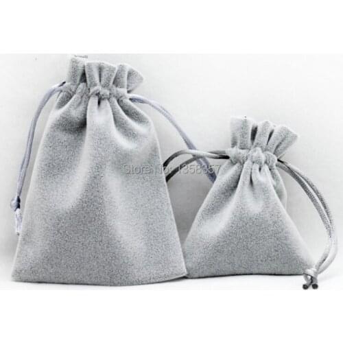 Custom-make drawstring velvet bag for mobile phone\HDD accessories gift jewelry pouch wholesale