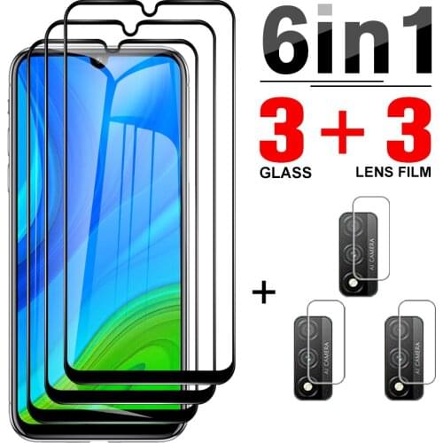 6-in-1 Protective Tempered Glass For Huawei P Smart 2020 Screen Protector For Huawei P10 P10 Plus P20 Lite P20 Pro Camera Lens