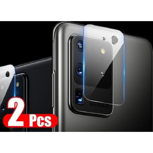 2Pcs Lens Protection for Samsung Galaxy S20 Ultra Plus FE Tempered Glass Camera Lens Samsung S10 Plus Lite S10e S20 Ultra FE S10