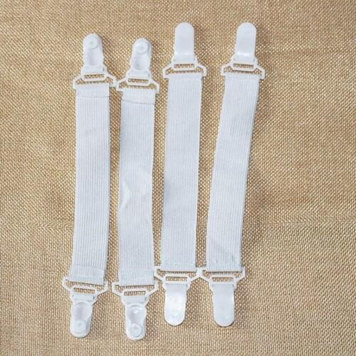 Bed Accessories Holders Sheet Belt Mattress Sofa Home Kit Textiles Clip Fixing Elastic Blankets Straps Fasteners Cover Nonslip