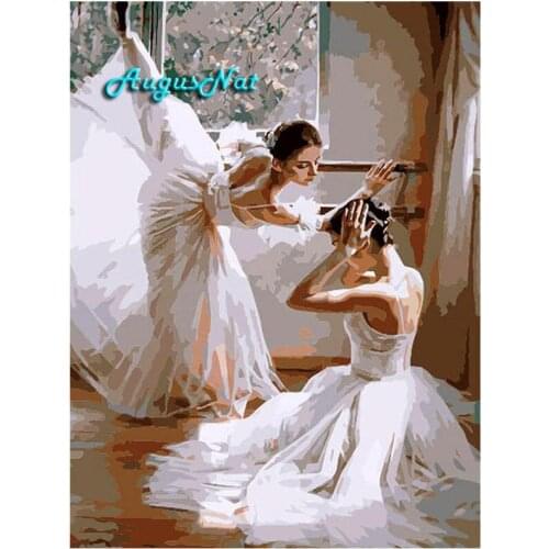 Dancing lady diamond painting full square grils wall art beauty diamond dot diamond drawing club decor gempasted crafts gifts