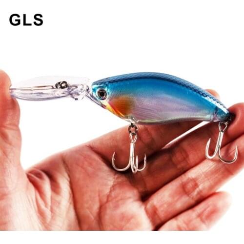 GLS brand 5 colors optional 11cm / 18.3g sound steel ball blood trough three hooks fishing hook