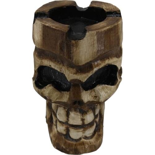 Wooden Ashtray, Skull Ashtray, Skeleton Ashtray, Natural Handmade Quality Gift