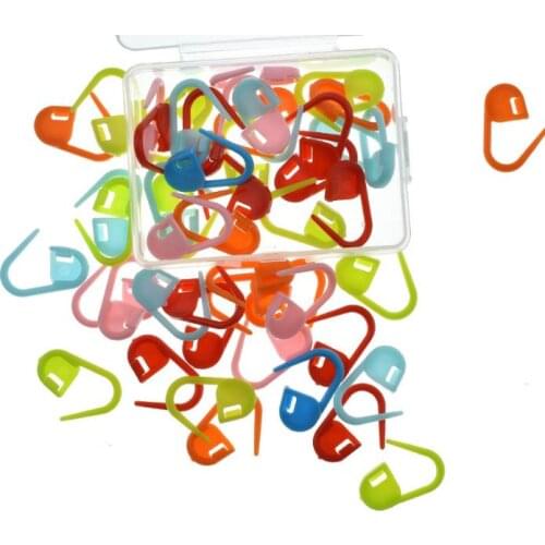 DIY Craft Storage 20pcs quality Plastic Markers Holder Needle Clip Craft Mix Mini Knitting Crochet 184231