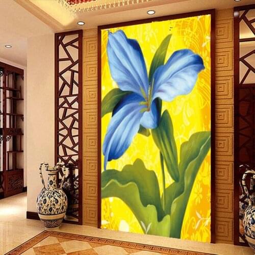 Photo wallpaper custom TV backdrop living room sofa bedroom background wallpaper beautiful flower wallpaper mural