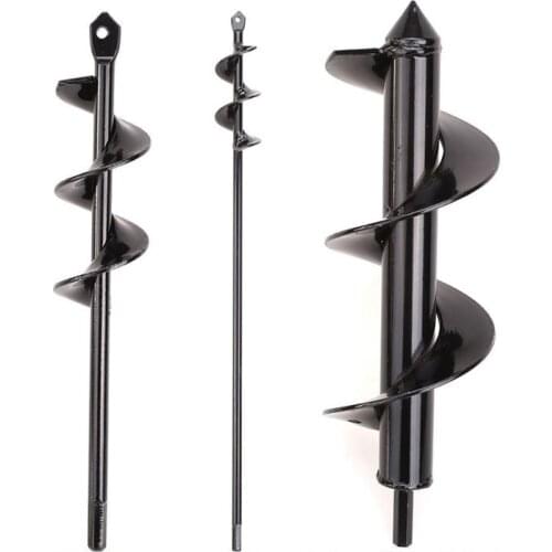 9 Inch Garden Auger Spiral Drill Bit Hand Drill Electric Drill Ground Bit Planting Auger Drill