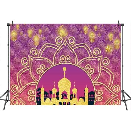 NeoBack Happy Diwali Photo Background Golden Red Backdrop Flowers Tassel Festival of Lights Party Decora Photography Backdrops