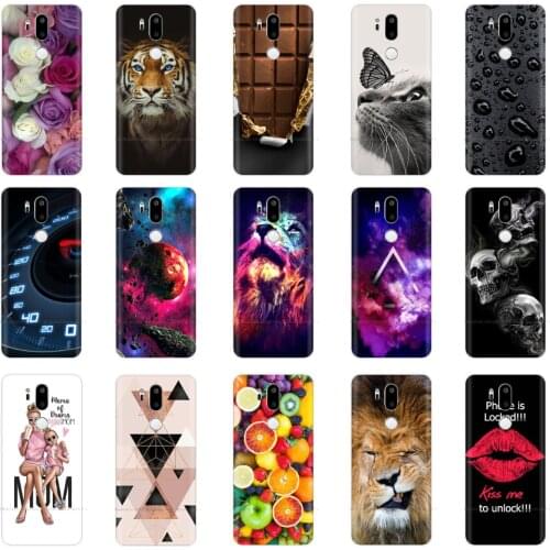 Soft TPU Cover for LG G7 ThinQ / G7+ ThinQ Case Silicone Cell Phone Case Cover for LG G7 ThinQ Case Fundas Coque Bumper Etui Bag
