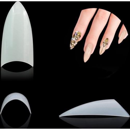 Fake Nails Short 2021 Reusable False Nails Half Coverage Artificial Nails Press On Nails Long For Nail Extension