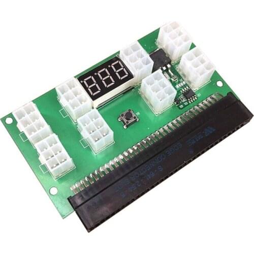 New Breakout Board 1200w/750w Power Module GPU Open Rig Mining Ethereum Electronic Components & Supplies