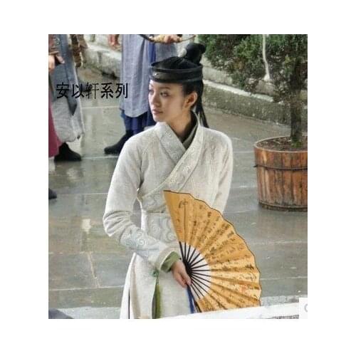 New Movie Costume Photo House Embroidery Hanfu Swordlady Kungfu Costume AnYiXuan Series
